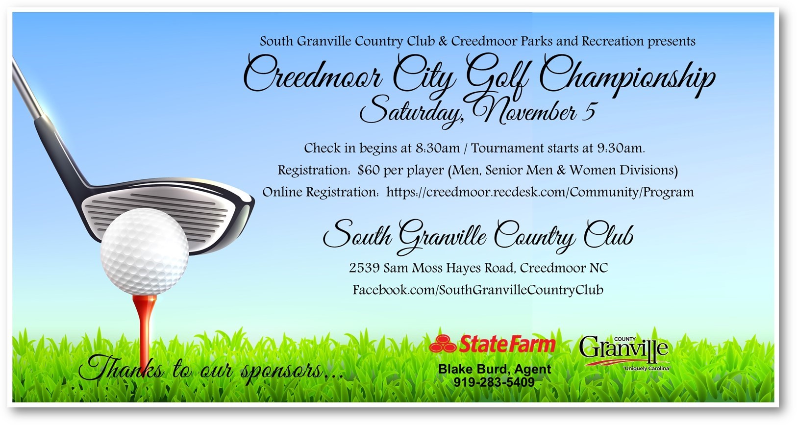 Golf FLyer