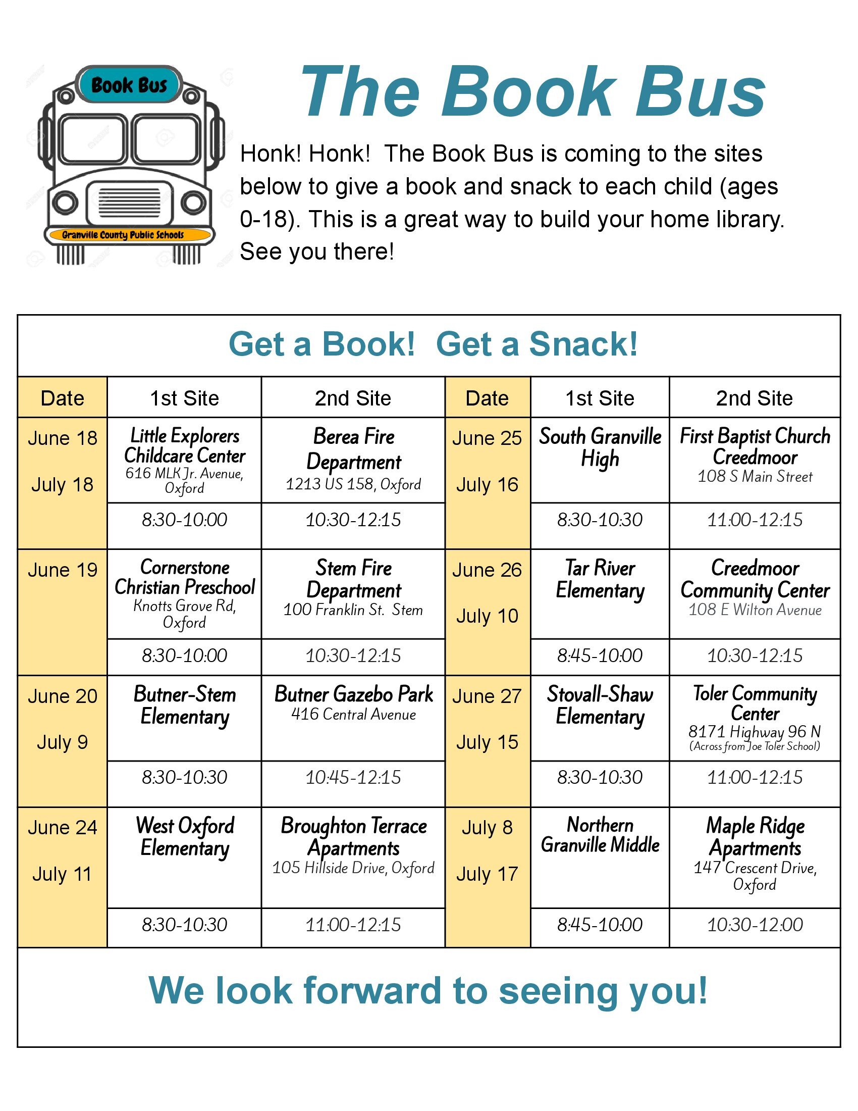 Book Bus Flyer 2024