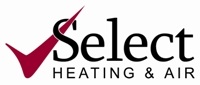 Select Heating & Air Conditioning Logo