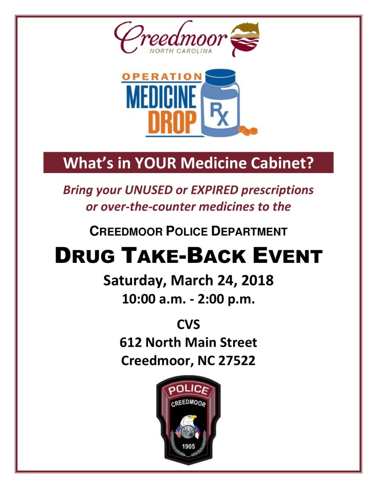 Operation Medicine Drop (March 2018)