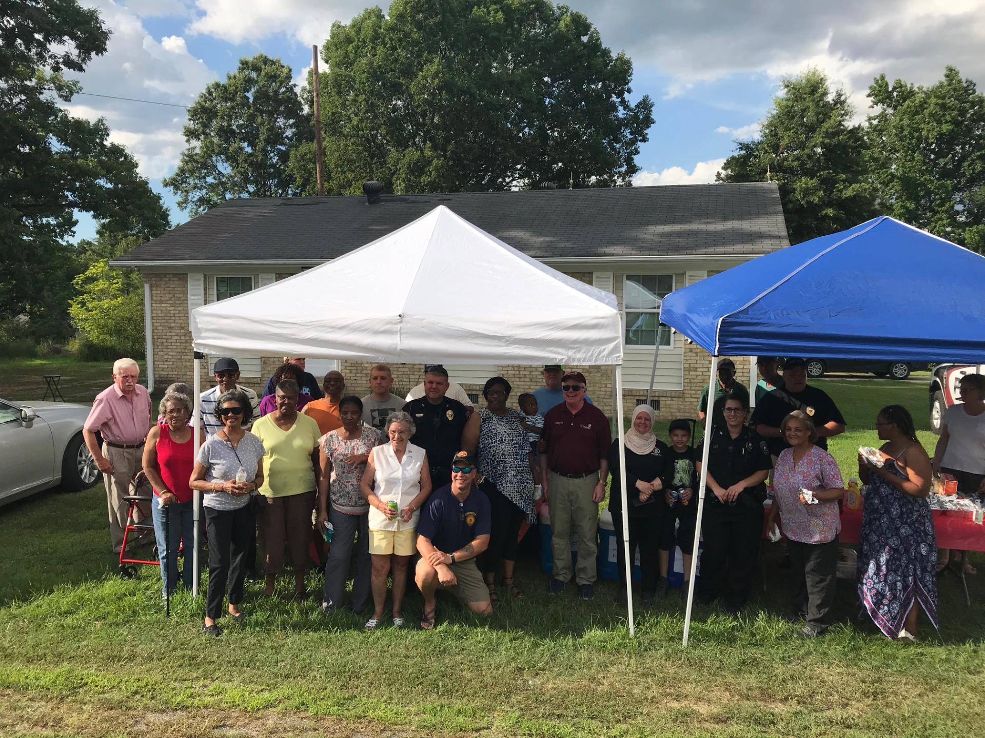 Community Cookout Group shot