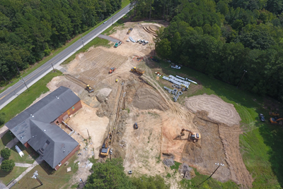 Community Center Drone September