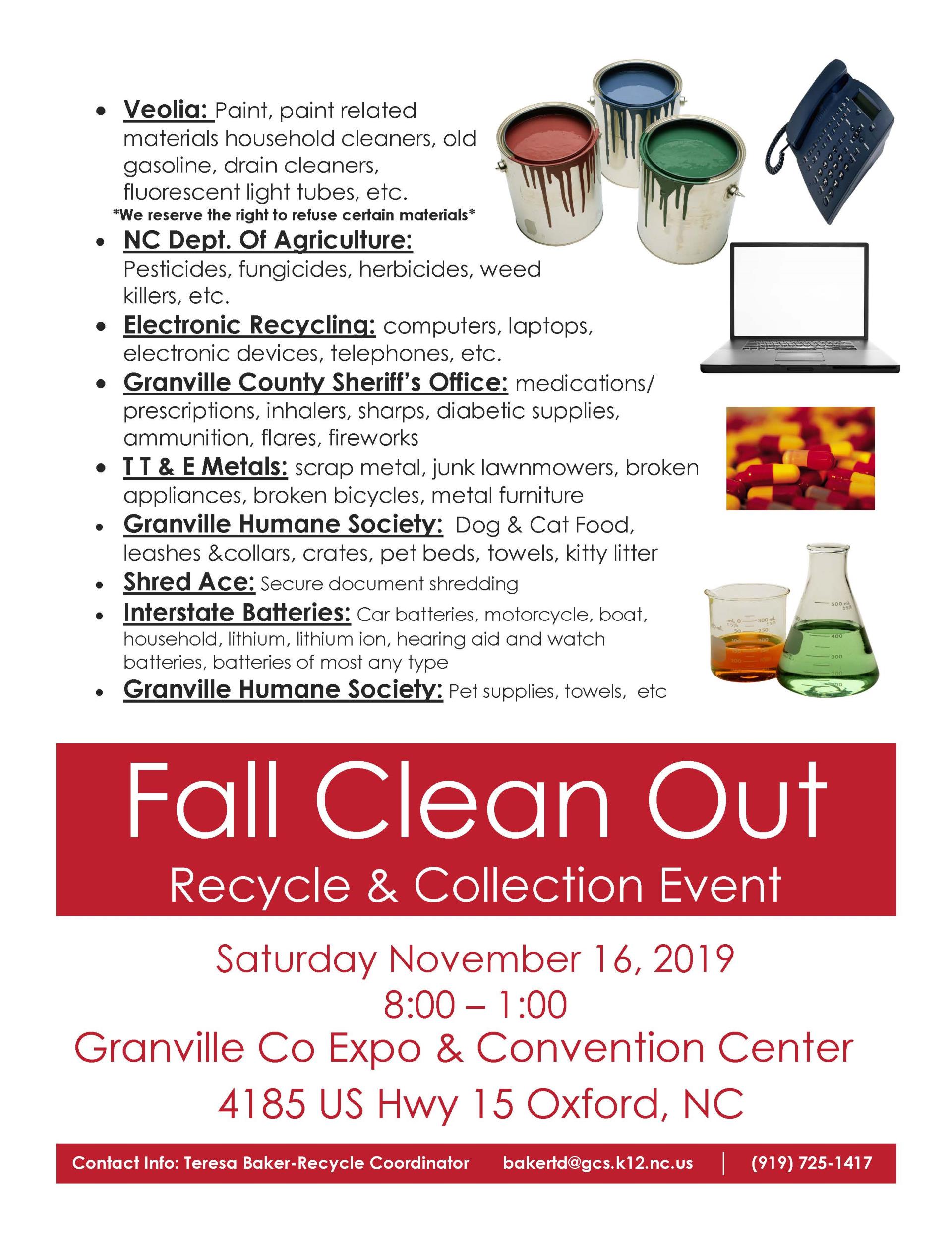 Granville County Clean Out