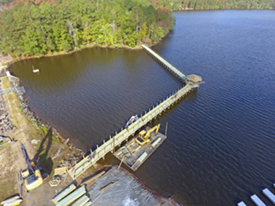 Lake Rogers Boardwalk Construction